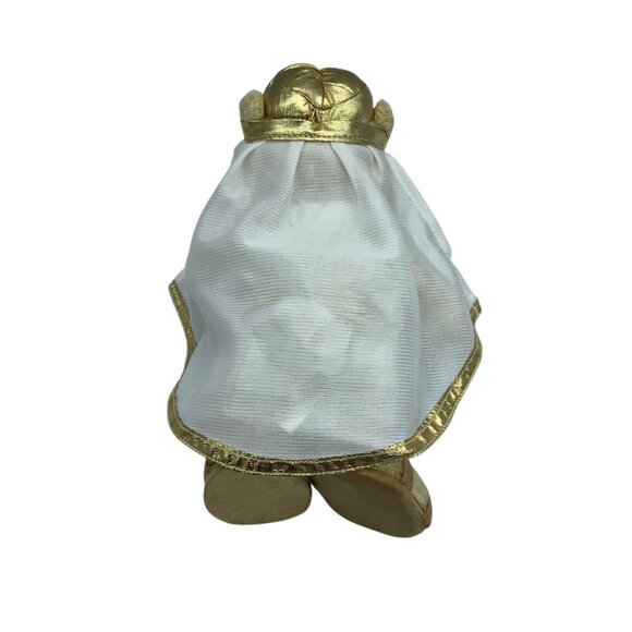 Caesars Palace Cleo Beanie Bear Cleopatra Teddy Bear Plush Stuffed Toy 9" - Picture 2 of 5